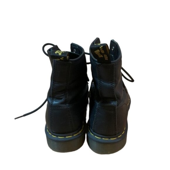 Dr Martens 1460 Black Soft Leather Boots | Sz M8 and W9 - Picture 4 of 7